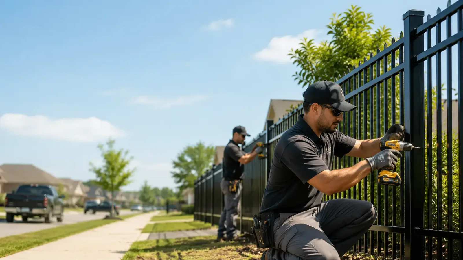 Metal Fence Installation in Overland Park, KS